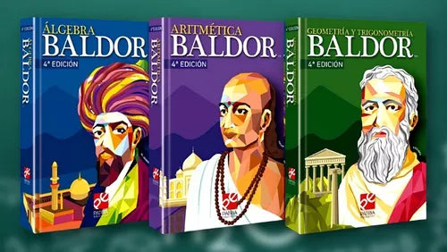 COLECCIÓN BALDOR 4TA. EDICIÓN (3 TOMOS)